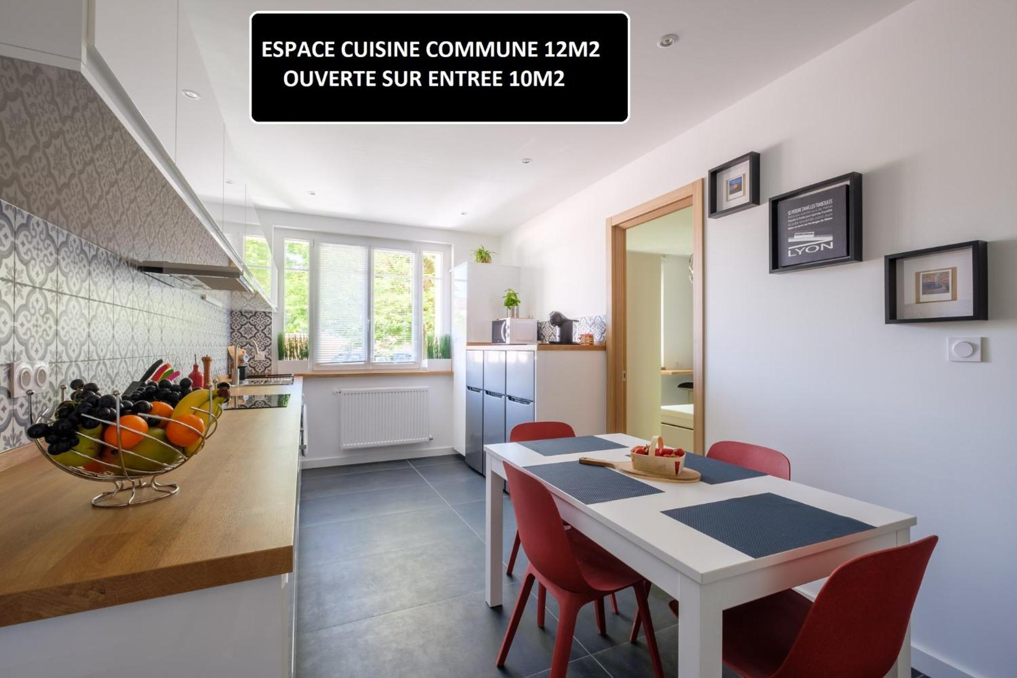 Appart 3 Suites-Chaque Suite Avec Sdo Wc Privatifs - Cuisine Commune Тасен-ла-Деми-Люн Екстериор снимка